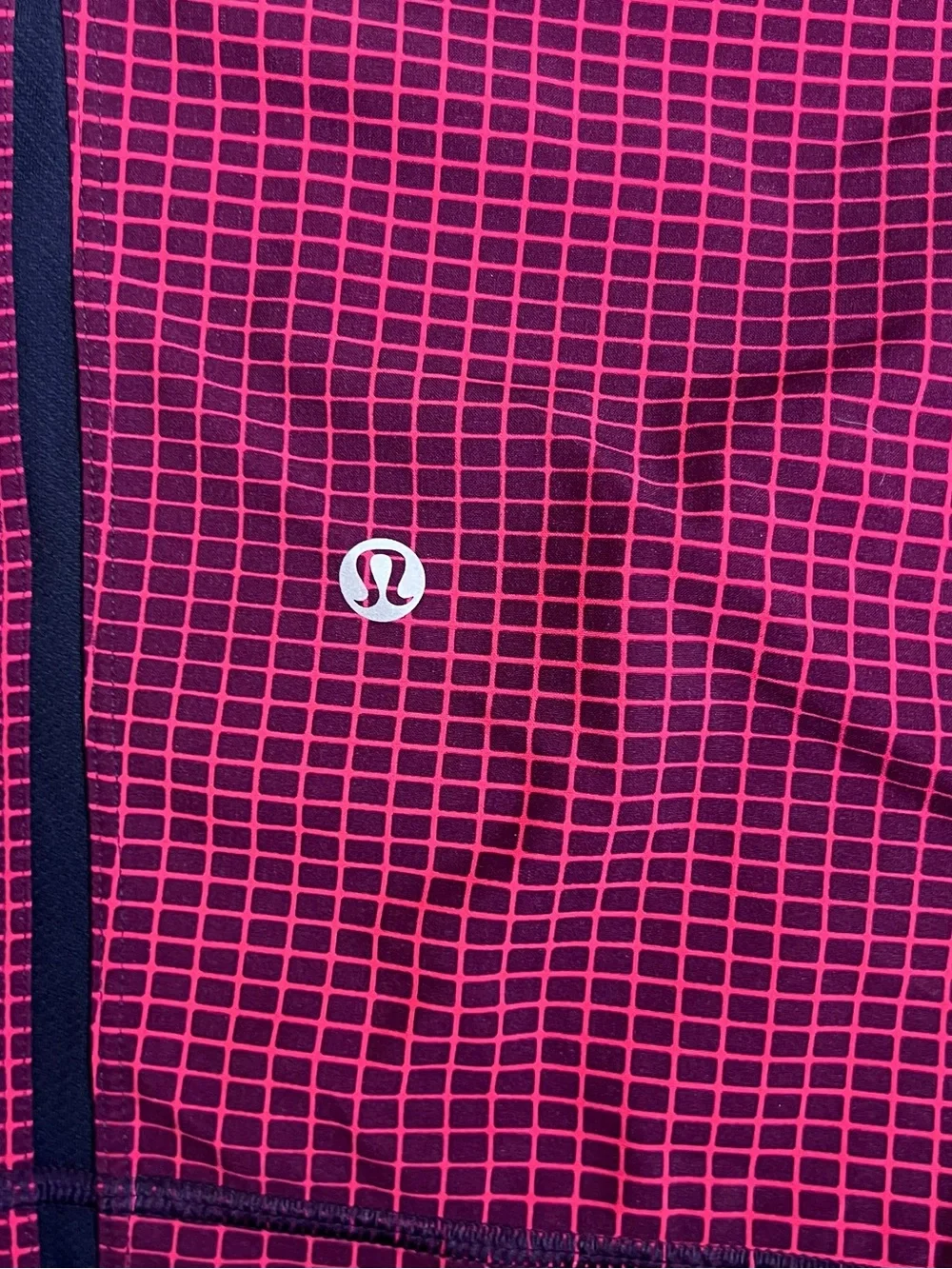 Lululemon Pace Breaker Short Men's Small Red Checker Linerless 9